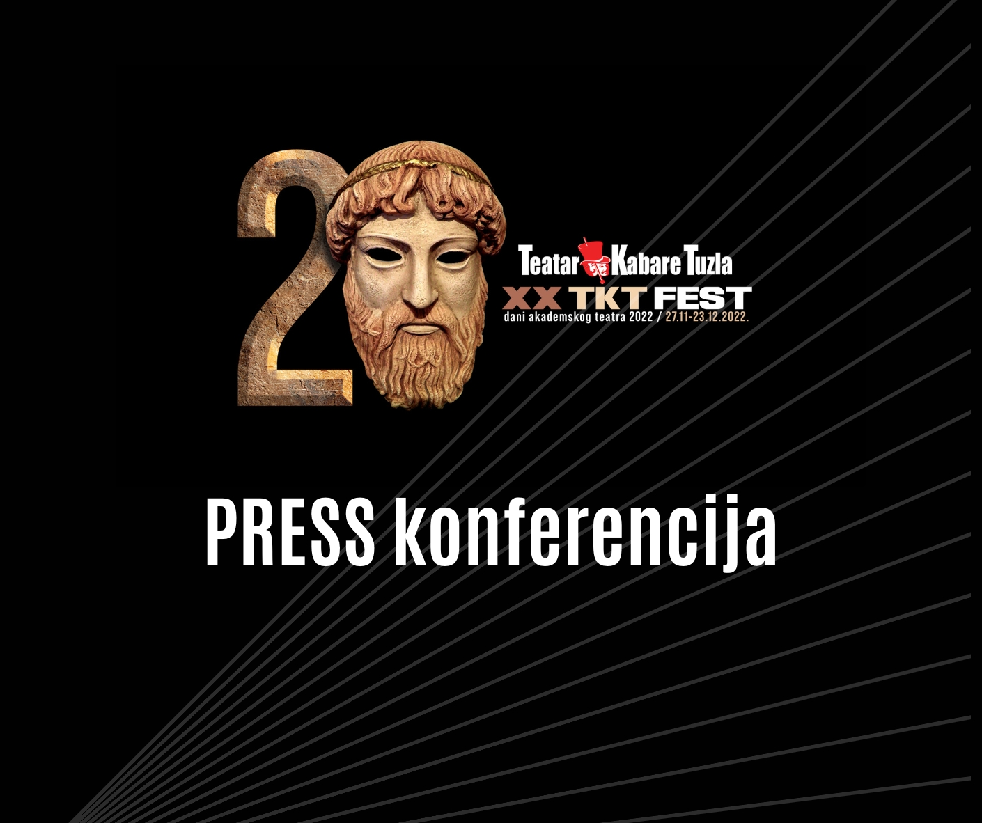 PRESS konferencija povodom otvaranja XX TKT Festa-a
